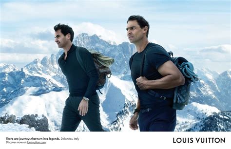 rafael nadal louis vuitton|roger federer and nadal.